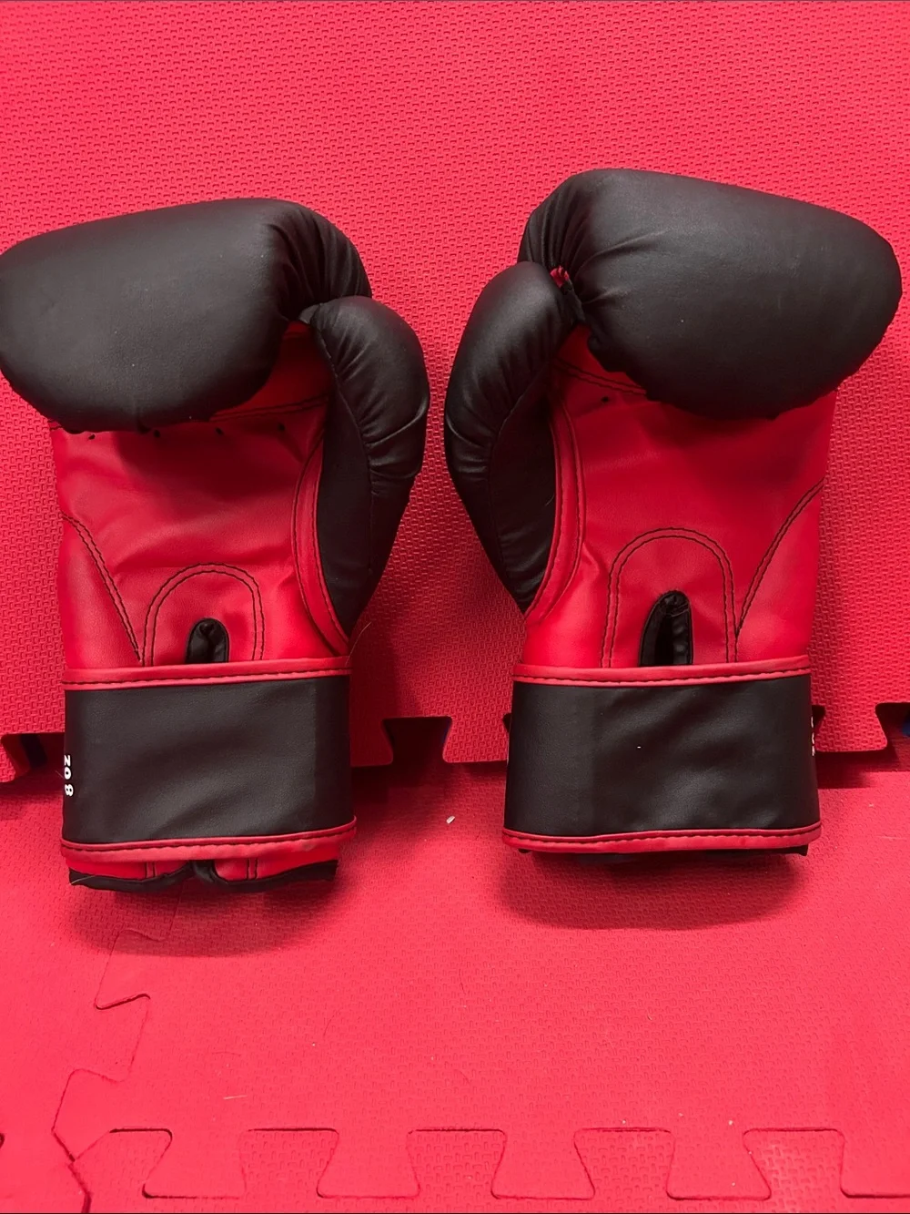Venum YOUTH Black & Red Boxing Gloves